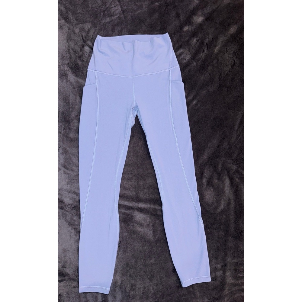 Lululemon Fast and Free High-Rise Tight 25 Pockets Periwinkle Purple Size 4
